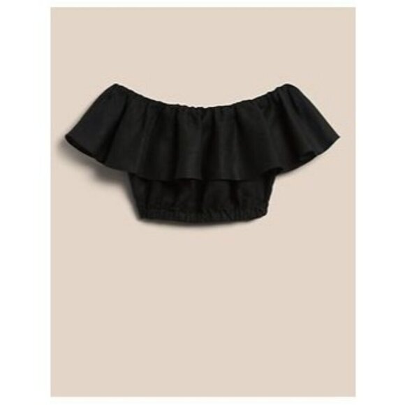 Banana Republic Meridian Black  Linen Pant with Matching Top Size S 4 - Picture 6 of 12